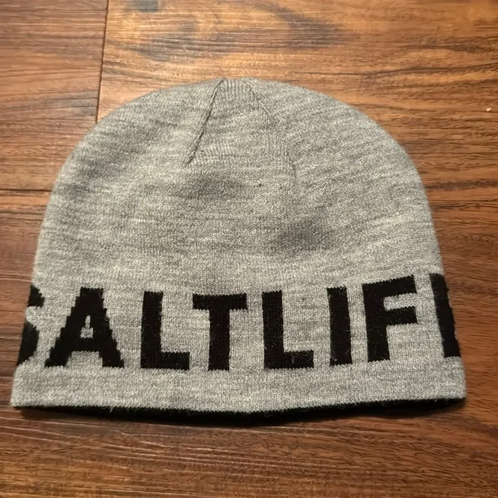 Salt Life Boys Reversible Beanie Hat Size one size
